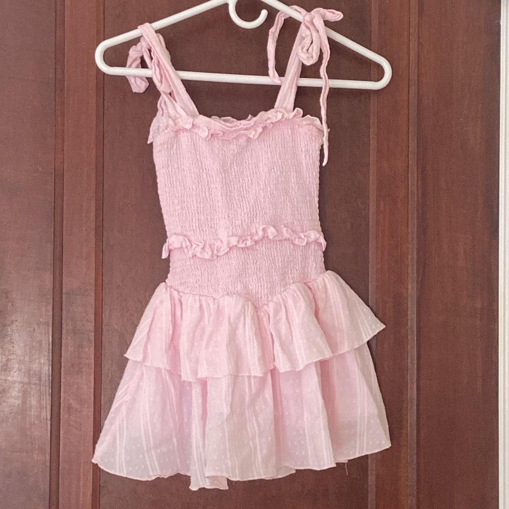 Katie J light pink dress